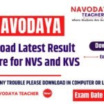 Download Latest Result Software for NVS and KVS 2024-25