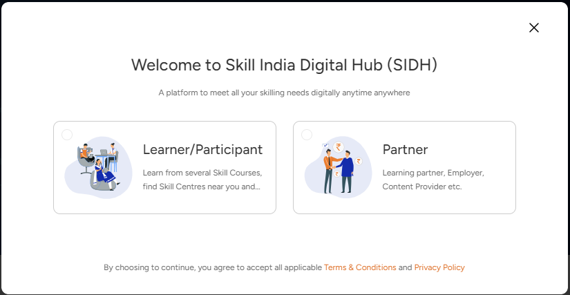 Skill India Portal Register