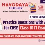 4 Marks Practice Questions for CBSE Class 10 IT Exam 2025