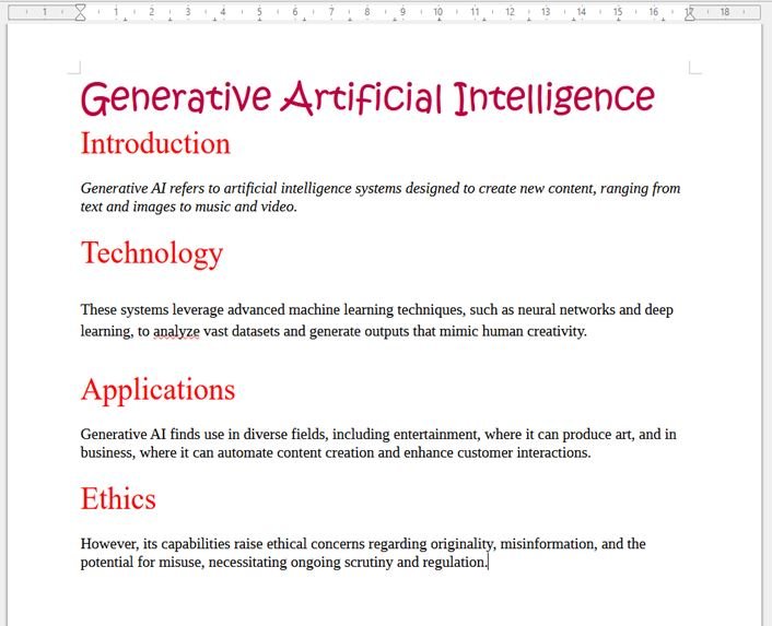 Class 10 IT Practical File - On Digital Documentation Assignment 1