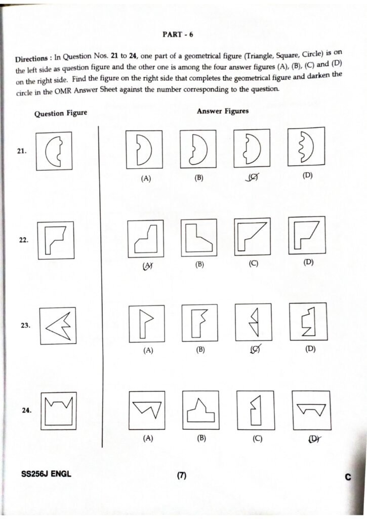 Navodaya Class 6 English Medium Paper with Solution 18 January 2025 (6)