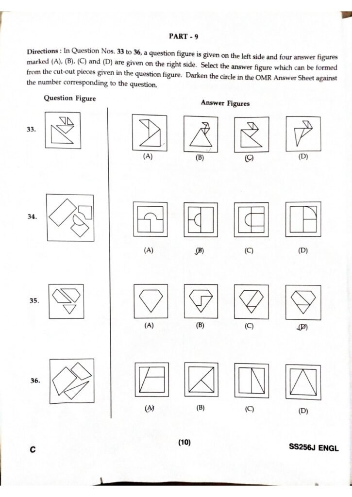 Navodaya Class 6 English Medium Paper with Solution 18 January 2025 (9)