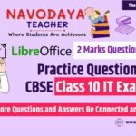 2 Marks Practice Questions for CBSE Class 10 IT Exam 2025