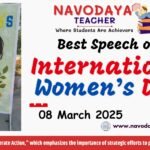 Best Speech on International Women's Day - 08 March 2025