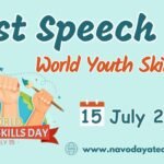 Best Speech for - World Youth Skills Day - 15 July 2025
