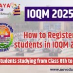 How to Register JNV students in IOQM 2025-26