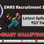 Latest Syllabus of TGT Tier 1 - EMRS Recruitment 2025-26
