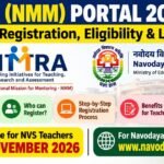 MITRA (NMM) Portal 2026–27 Teacher Registration, Eligibility & Last Date